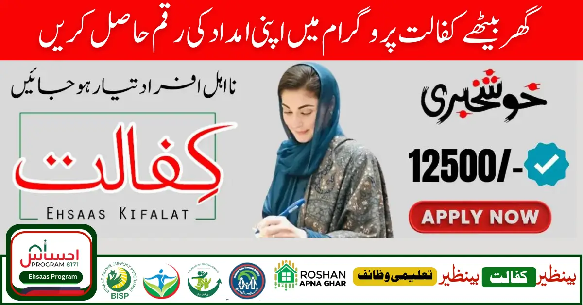 How to Eligibility Status Check Benazir Kafaalat 12500/- For New Payment