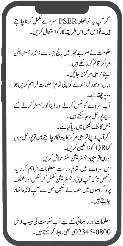 Launch of Khushhali Survey PSER