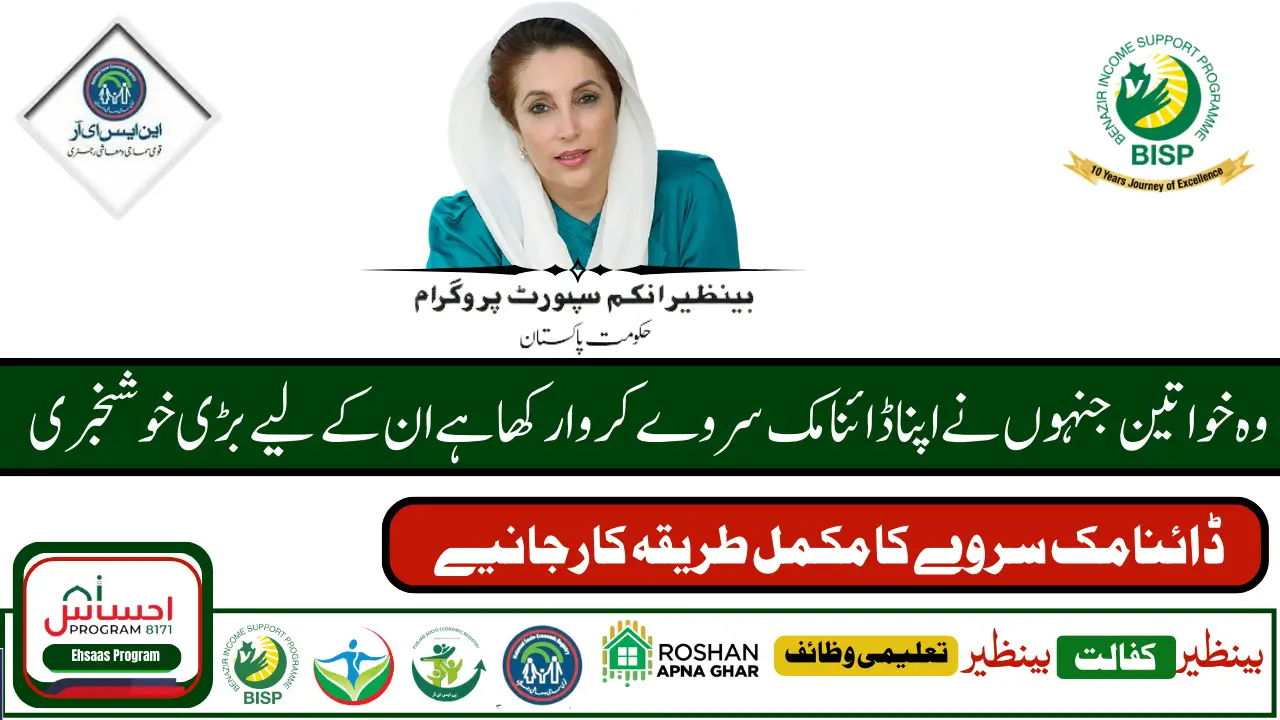 Complete Procedure for Registration in the Dynamic Survey