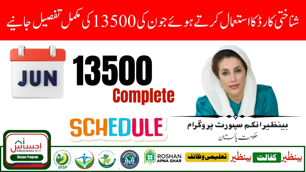 BISP 8171 June 2025 Payment Details 13500