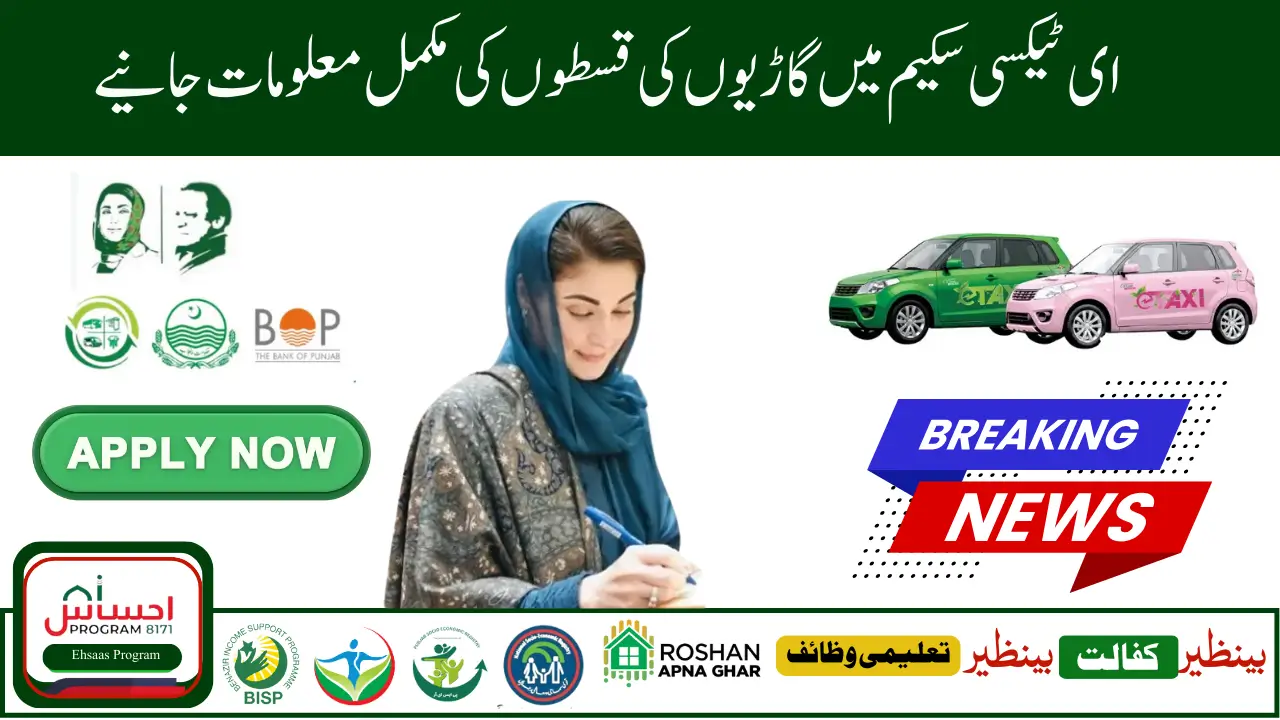 How to Apply for Punjab E Taxi Scheme 2025 Step by Step Guide