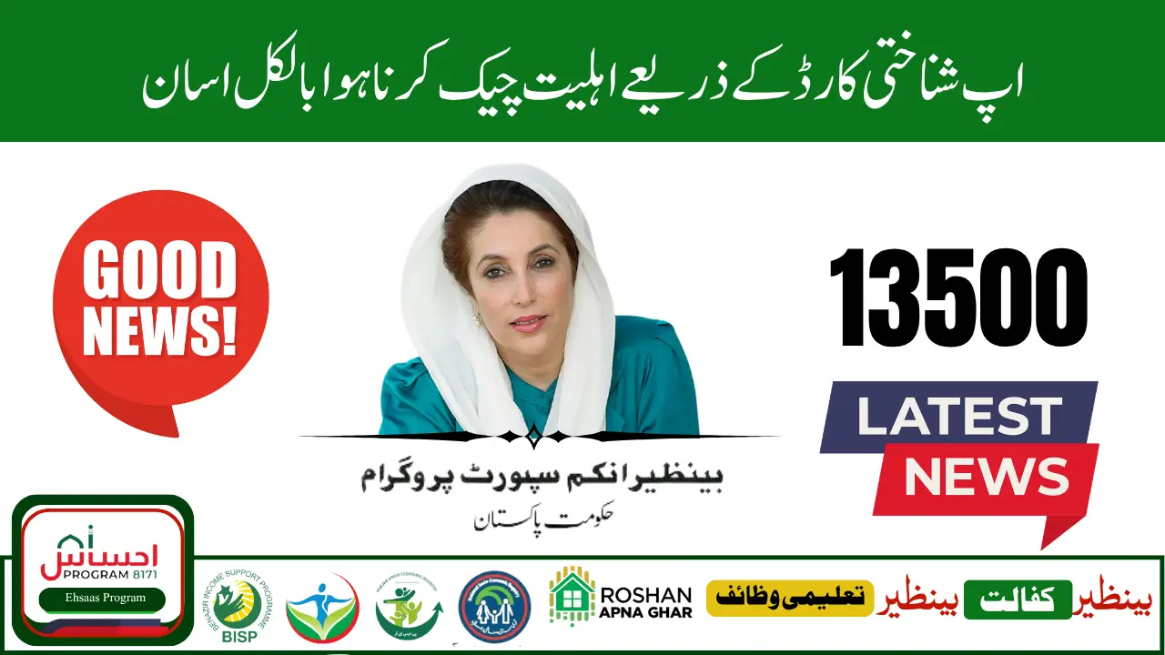 BISP 8171 SMS Service 2025 How to Check Eligibility and Balance